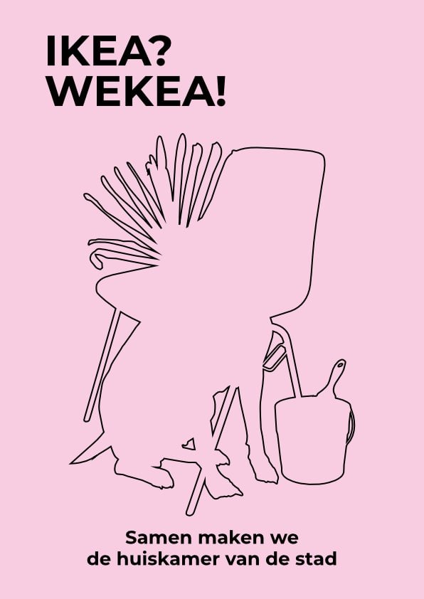 IKEA? WEKEA! Samen maken we de huiskamer van de stad